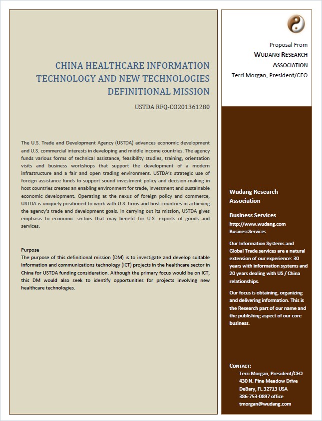 China Trade: Healthcare