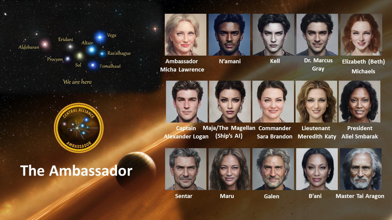 The Ambassador Book1 Cover Aesthetic